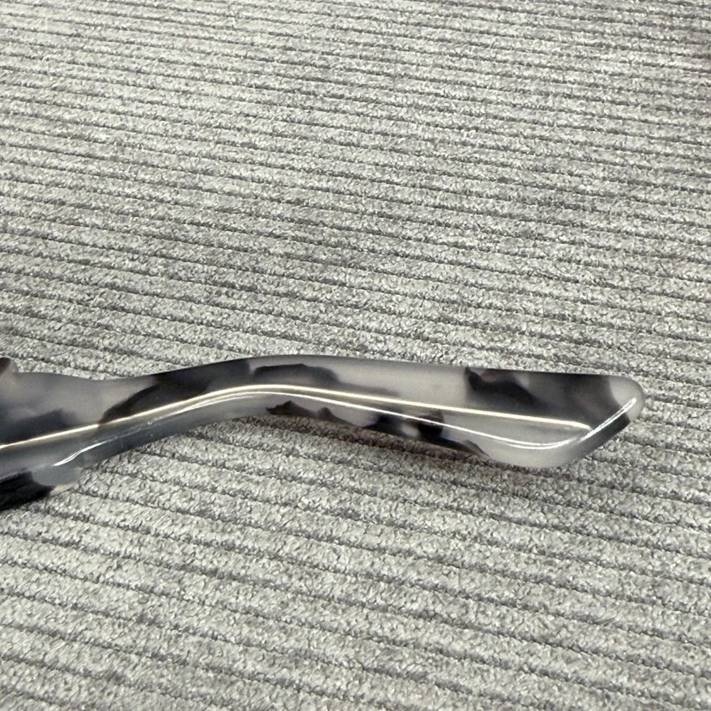 Akila x Soto Verve Y2K Sunglasses Grey Marble Tortoise Pink Lens Rectangular Vtg